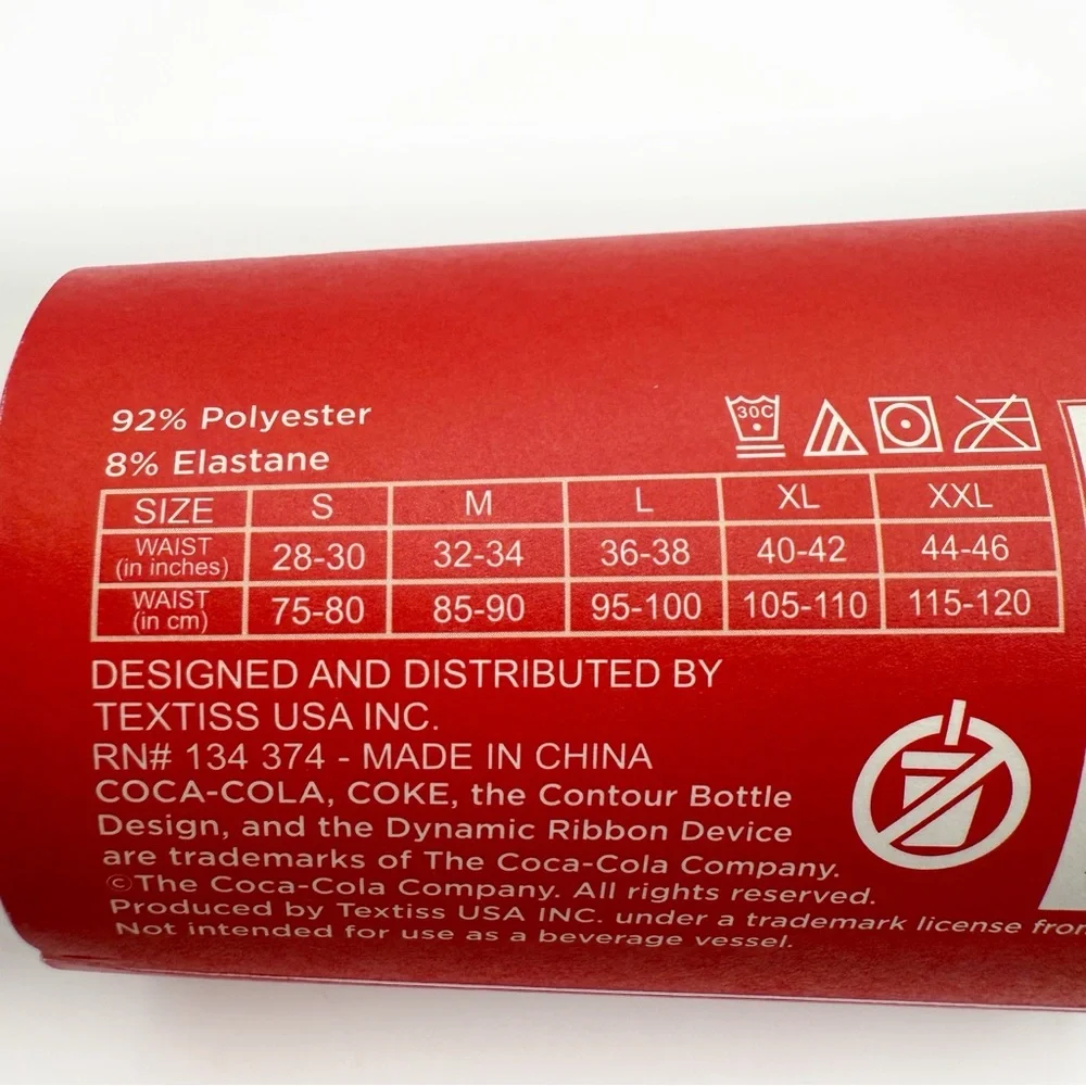 Coca-Cola Crazy Boxer Briefs Mens Medium Underwear Novelty Gift